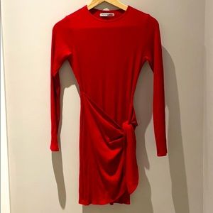 The Reformation red mini dress